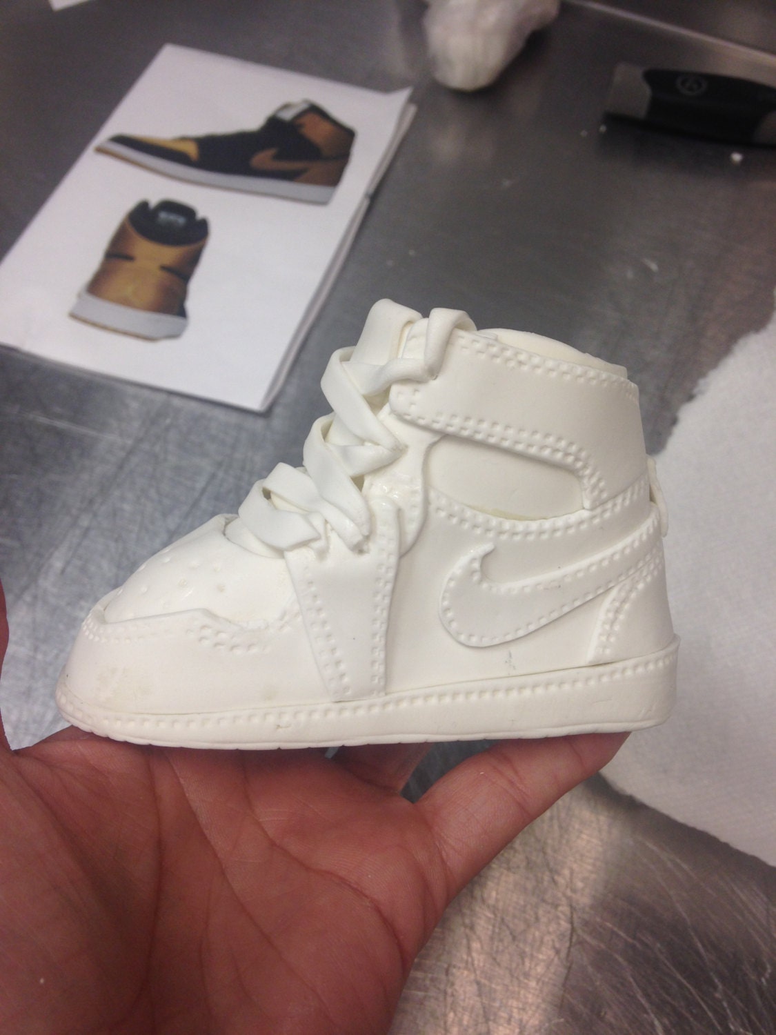 J1 Sneaker Pattern Template (jordan 1 Replica) Etsy
