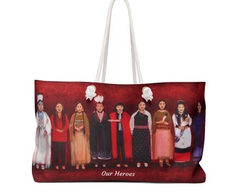 WLNAP 09 Our Heroes High End Weekender Bag