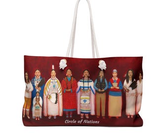 WLNAP 05 Circle of Nations High End Weekender Bag