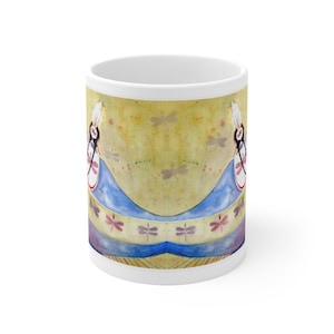 SISTERS SERIES - Dragonfly Shawl Dance - Ceramic Mug 11oz