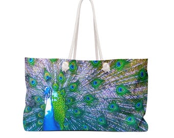 Majestic Peacock "Kevin"  Weekender Bag