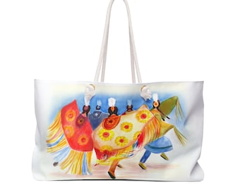 Sunflower Dancers Weekender Bag