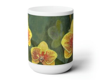 TIGER ORCHID - Ceramic Mug 15oz