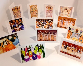 Native American Greeting Cards -  Indigenous Women and Community Collection (12 Blank Cards)
