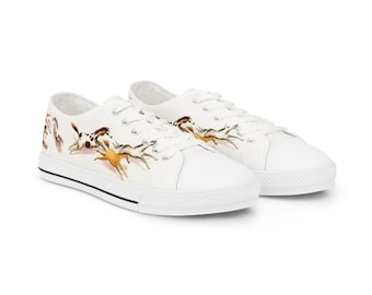 Wild Horses  Women Low Top Sneakers - 2 to 3 weeks to delivery time after ordering.