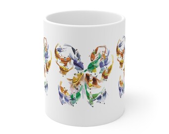 SISTERS SERIES - Butterfly Tiny Dancers - Ceramic Mug 11oz