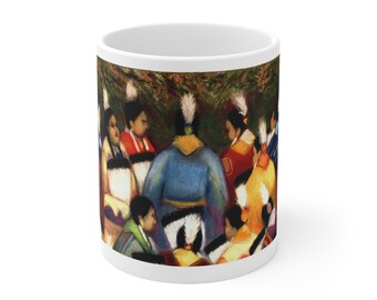 INDIAN WOMEN & COMMUNITY - Homecoming - Ceramic Mug 11oz