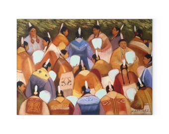 Our Leaders Glass Cutting Board