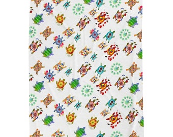 Turtles - Velveteen Plush Blanket