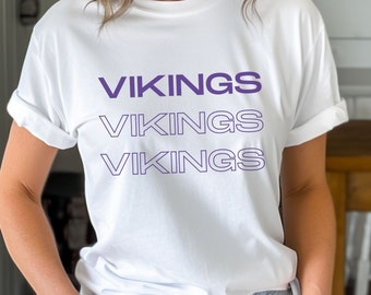 MN Vikings Shirt, Minnesota Shirt, Vikings fan gift, Vikings Football, Minnesota Gift, Minnesota Funny, Game Day Tee