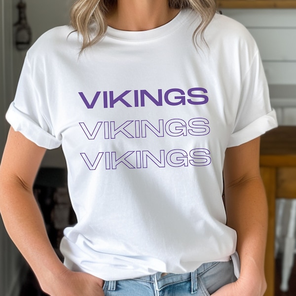 MN Vikings Shirt, Minnesota Shirt, Vikings fan gift, Vikings Football, Minnesota Gift, Minnesota Funny, Game Day Tee
