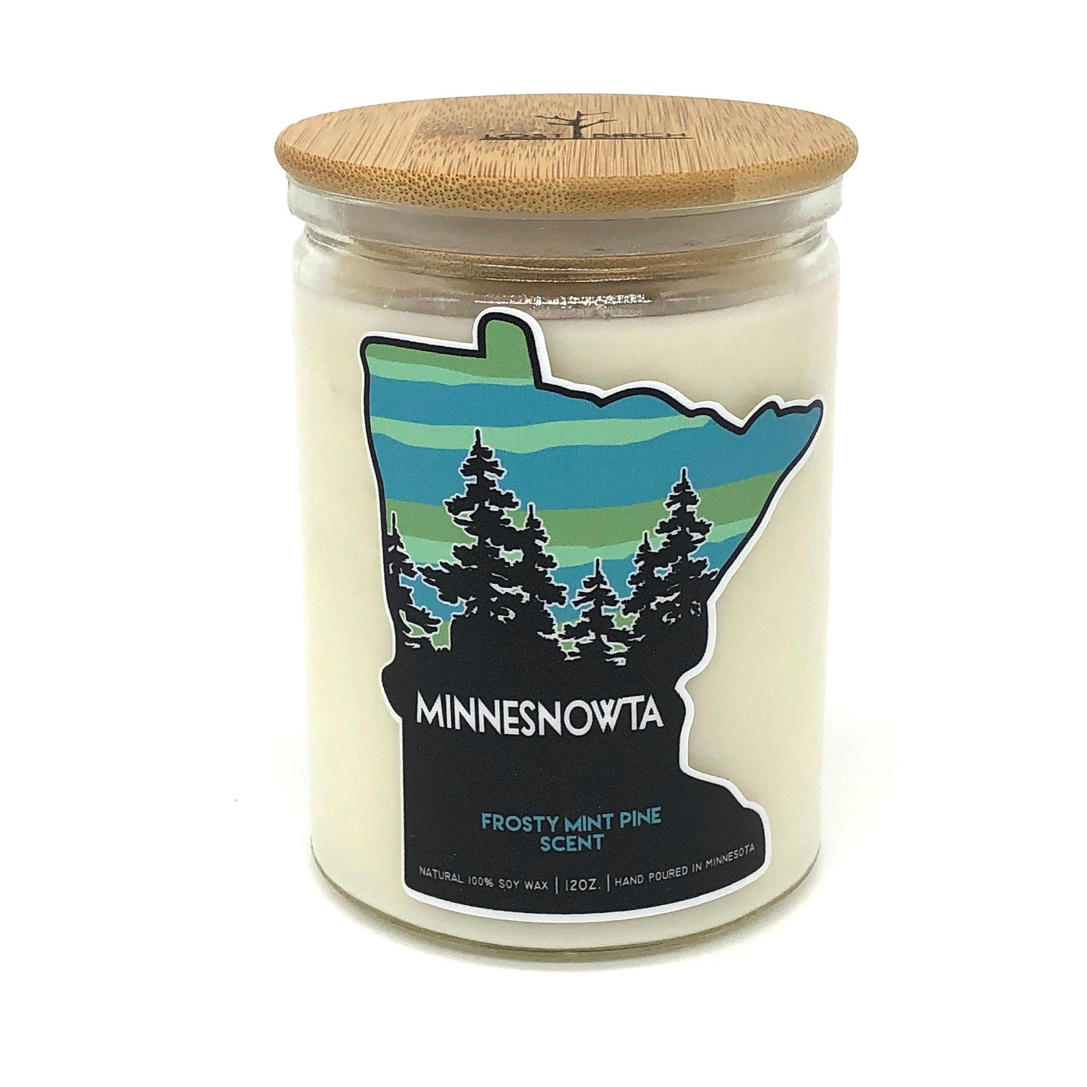 Minnesota Candle Minnesnowta Minnesota Gift pine candle Etsy