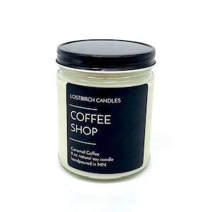 Coffee Shop - soy candle - coffee scented candle -coffee lover gift - coffee - coffee scent