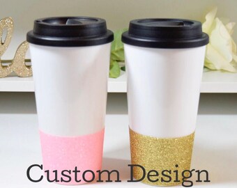 custom travel mug etsy