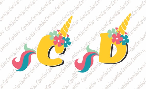 Free Free Unicorn Letters Svg 118 SVG PNG EPS DXF File