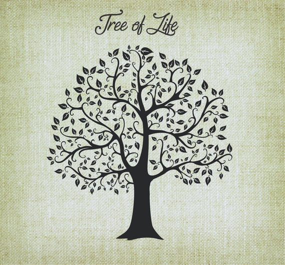Download Tree Of Life Svg Vector Tree Of Life Tree Silhouette Cricut Etsy