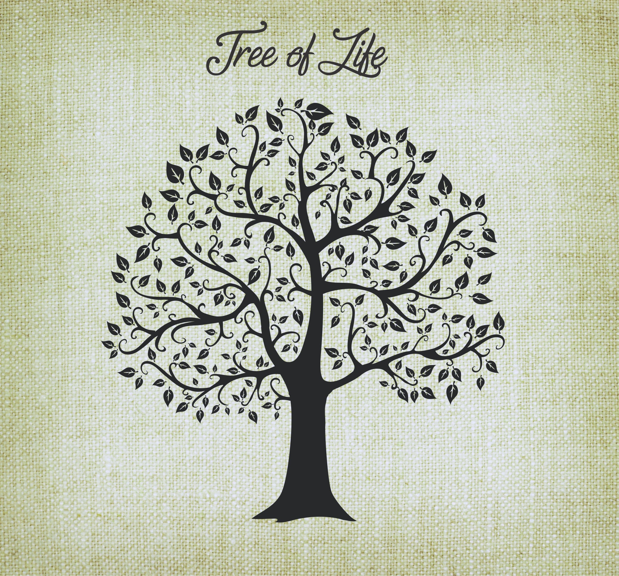 Download Tree of Life SVG Vector Tree of Life Tree Silhouette Cricut | Etsy