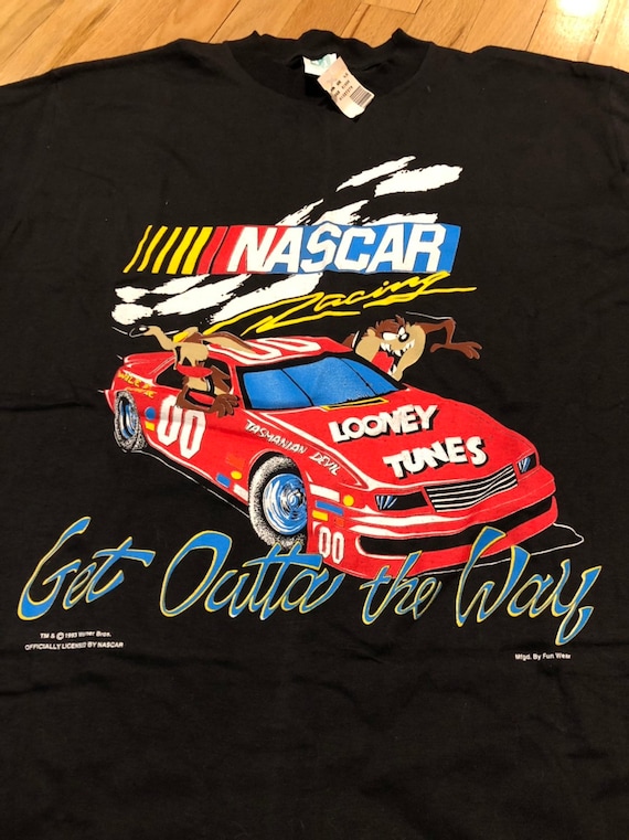 NOS Vintage Nascar x Looney Tunes 90's T-shirt Me… - image 1