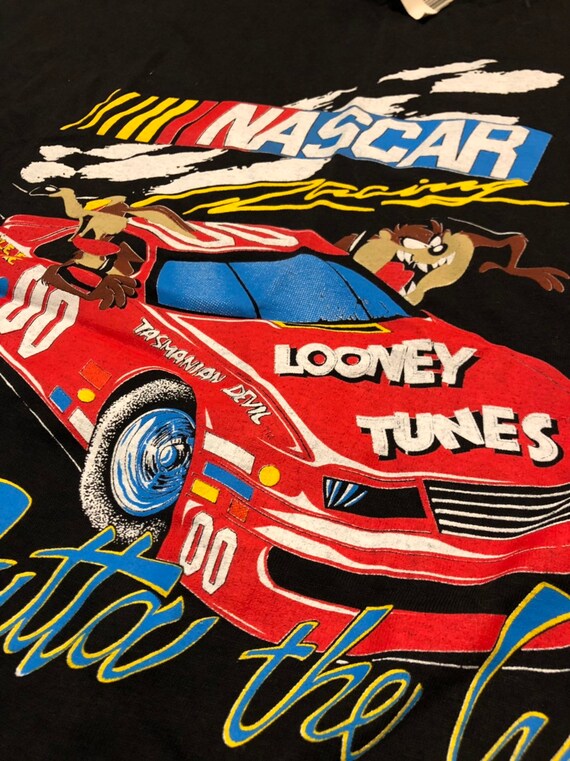 NOS Vintage Nascar x Looney Tunes 90's T-shirt Me… - image 5