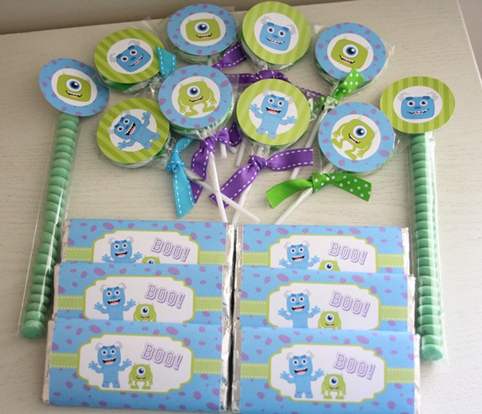 Instant Download - 2 Inch Circle Toppers - Monsters Inc / Monsters ...