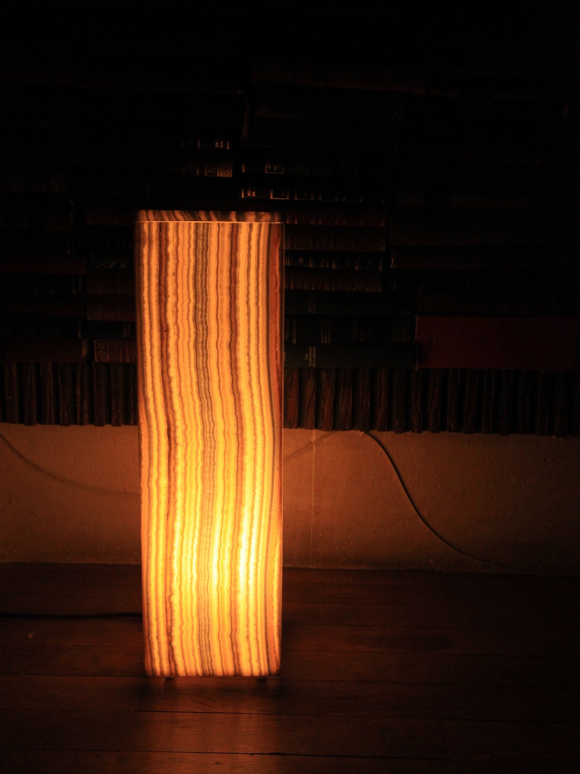 Lampadaire Pilier Design, Lampes à Poser, Lampe de Chambre, Salon - Elégance, Moderne, Original, Nat