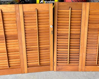 Sets of 4 Wood Shutters - as is or distressed painted