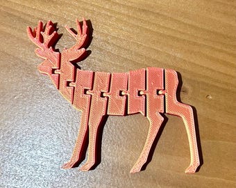 3D Printed Articulated Deer