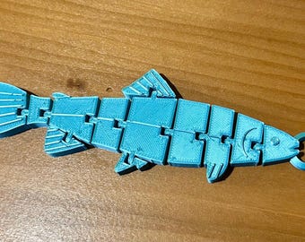 3D Printed Fish Keychain