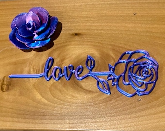 3D Printed Flower Head Or Love Flower