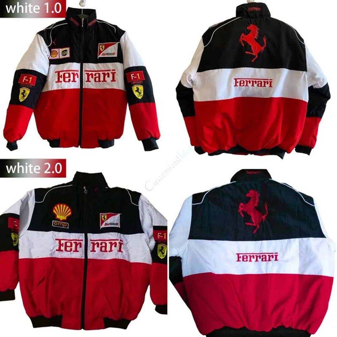 Retro Formula One Racing Jacket, Flying Jacket, Racing Jacket ...