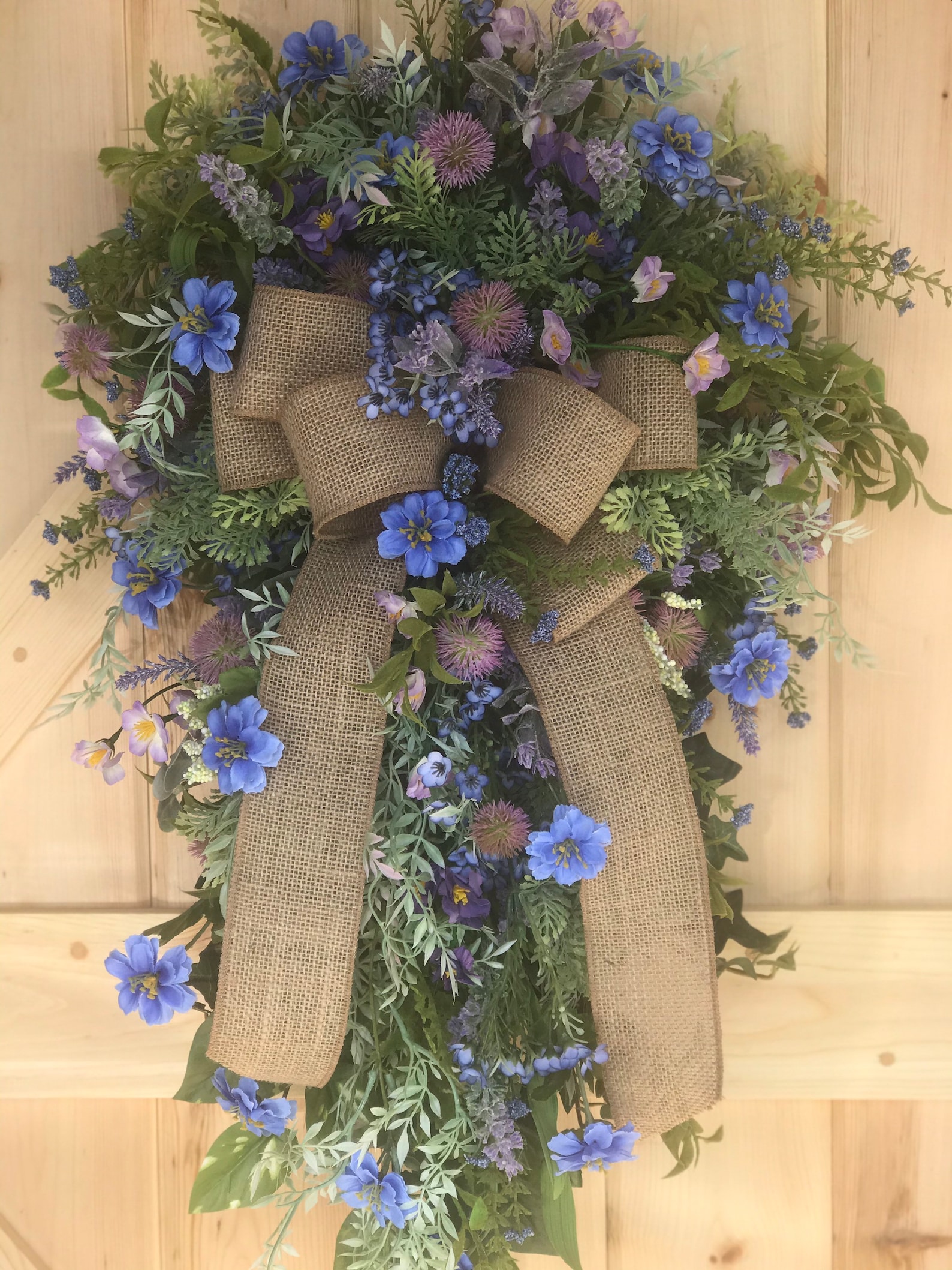 Summer Swag, Summer Front Door Swag, Swag for Front Door, Summer Swag