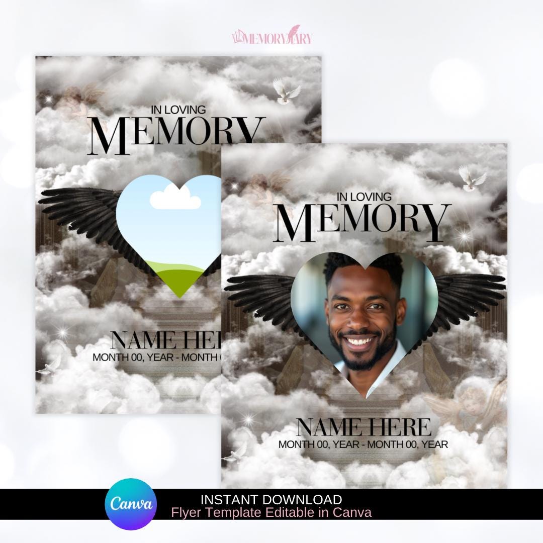 Editable Flyer Template Etsy
