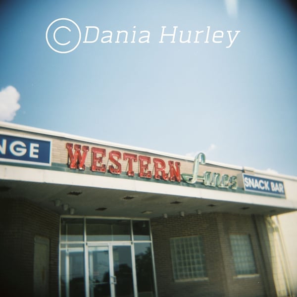 Nostalgic Holga 120 film 300 dpi Digital Download Photography Art Wall Decor - Western Lanes Retro Midcentury Bowling Alley