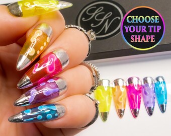 Press On Nails And Nail Decals Custom Fake Von Sarahssparklesnails Tilman Nagel Islam