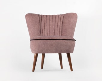 Fauteuil cocktail Mallow des années 70 - restauré