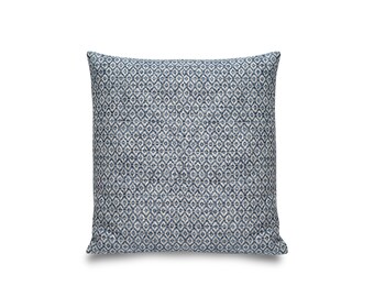 KOS Cobalt - Unique Handmade Cushion Covers With Free Inner Cushion, In Several Sizes , Boho Pillow, Living Room Decor