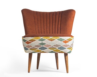 Rhomb Cocktail Chair (medium) from 70's - restored