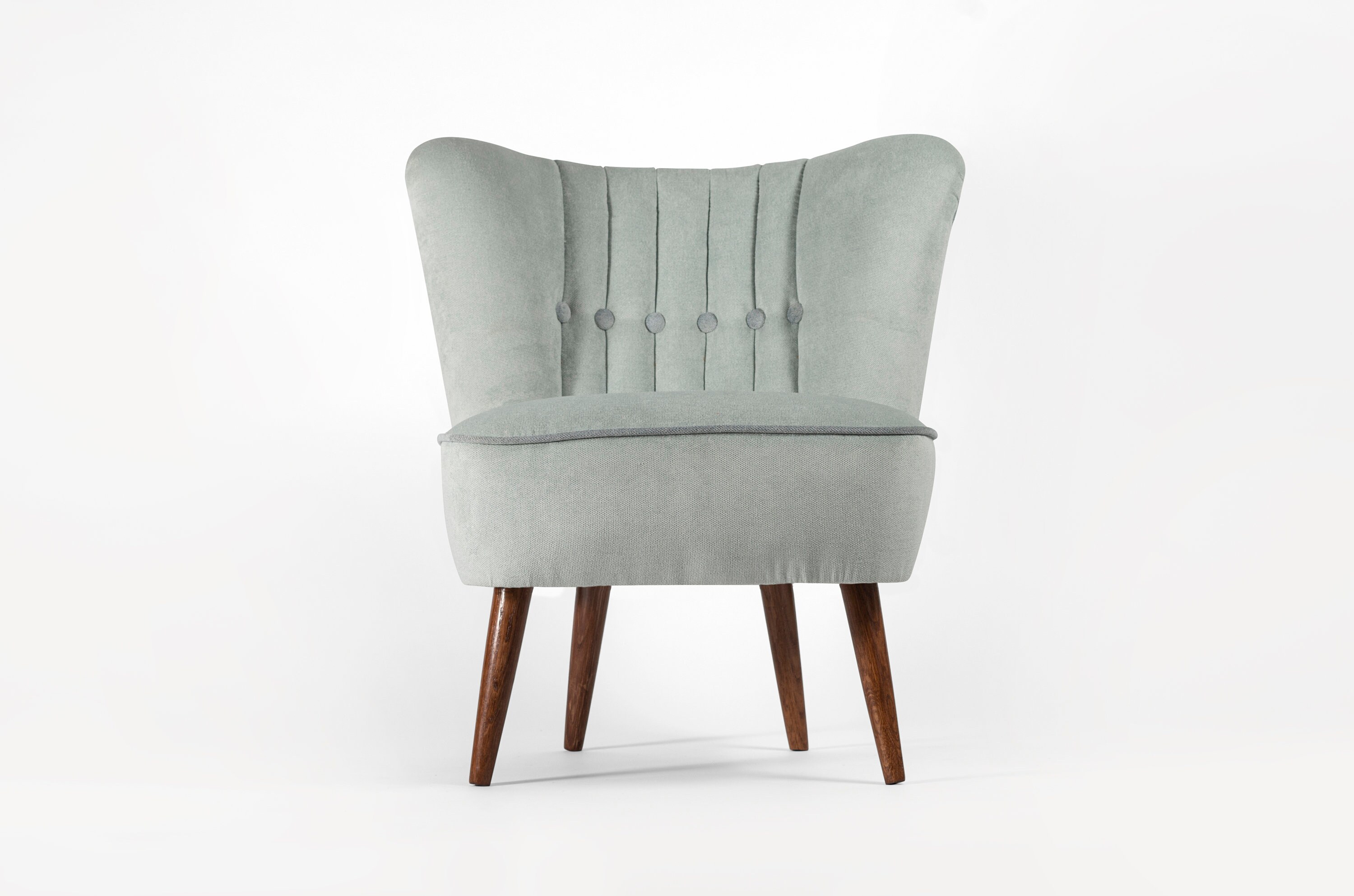 Chaise Cocktail Menthe/Acier