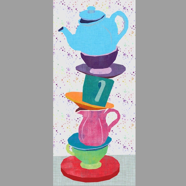 Teapot Quilt Pattern Etsy