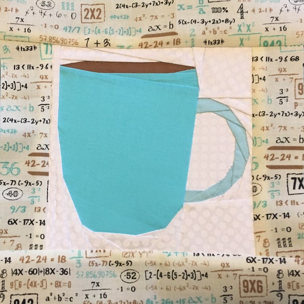 Mug Foundation Paper Piecing Pattern