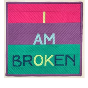 brOKen Foundation Paper Piecing Pattern