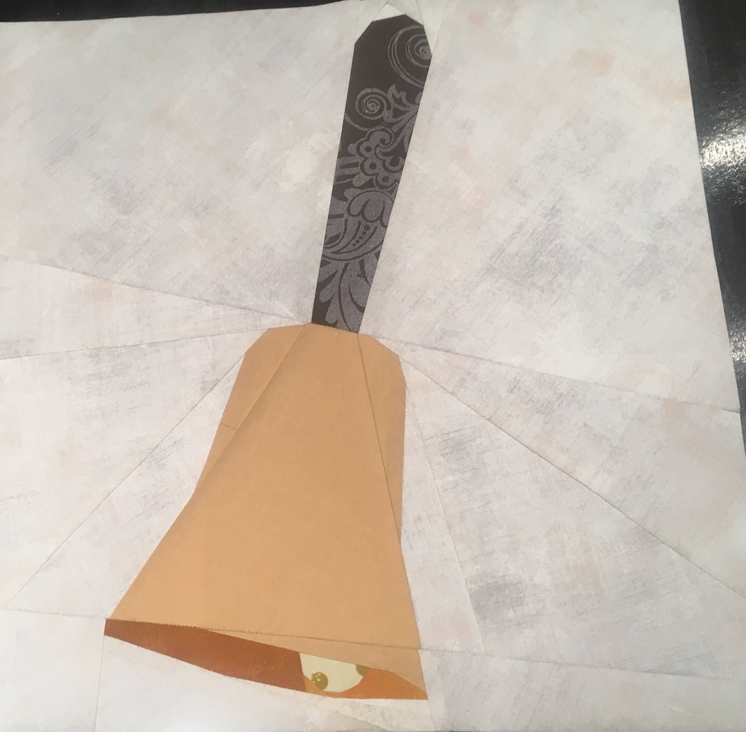 Hand Bell Foundation Paper Piecing Pattern - Etsy