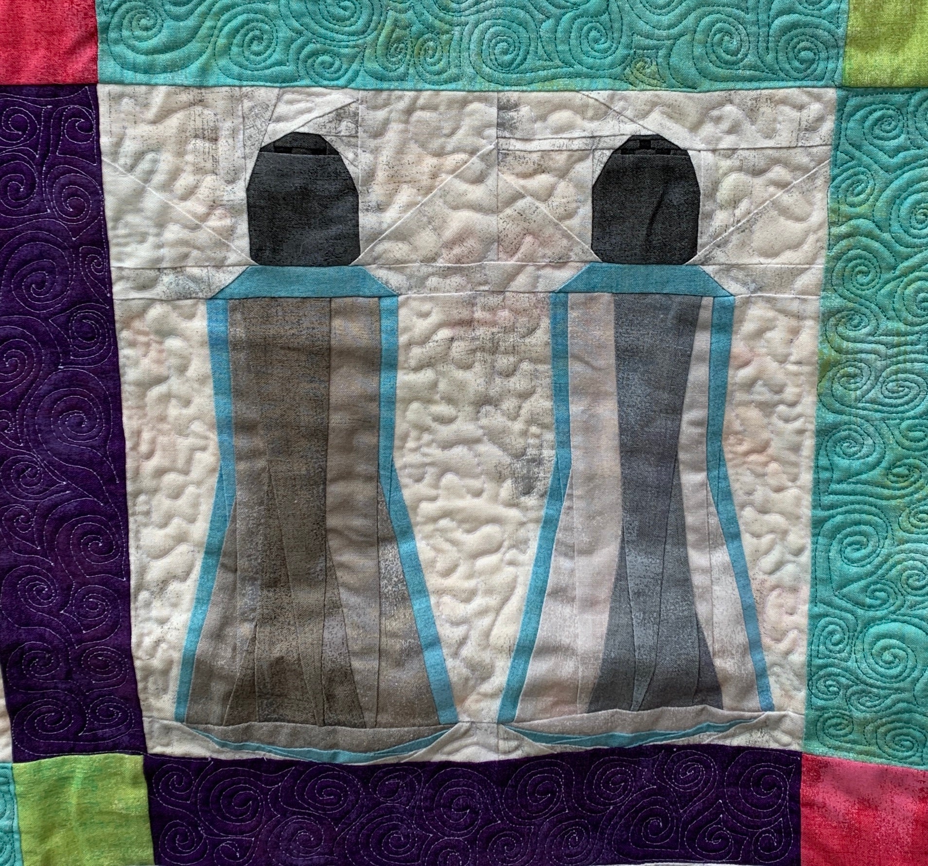 Salt and Pepper Foundation Paper Piecing Pattern