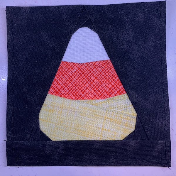 Candy Corn Quilt Blocks Etsy
