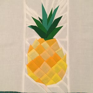 Geometric Pineapple Foundation Paper Piecing Pattern