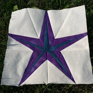 Starfish Foundation Paper Piecing Pattern