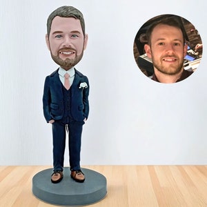 Custom Office Man Bobbleheads, Personalized Gifts for Boss, Great Business Gifts For Customers, Bobbleheads Gifts For husband/ father