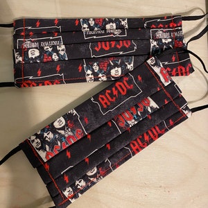 ACDC Highway To Hell Face Mask