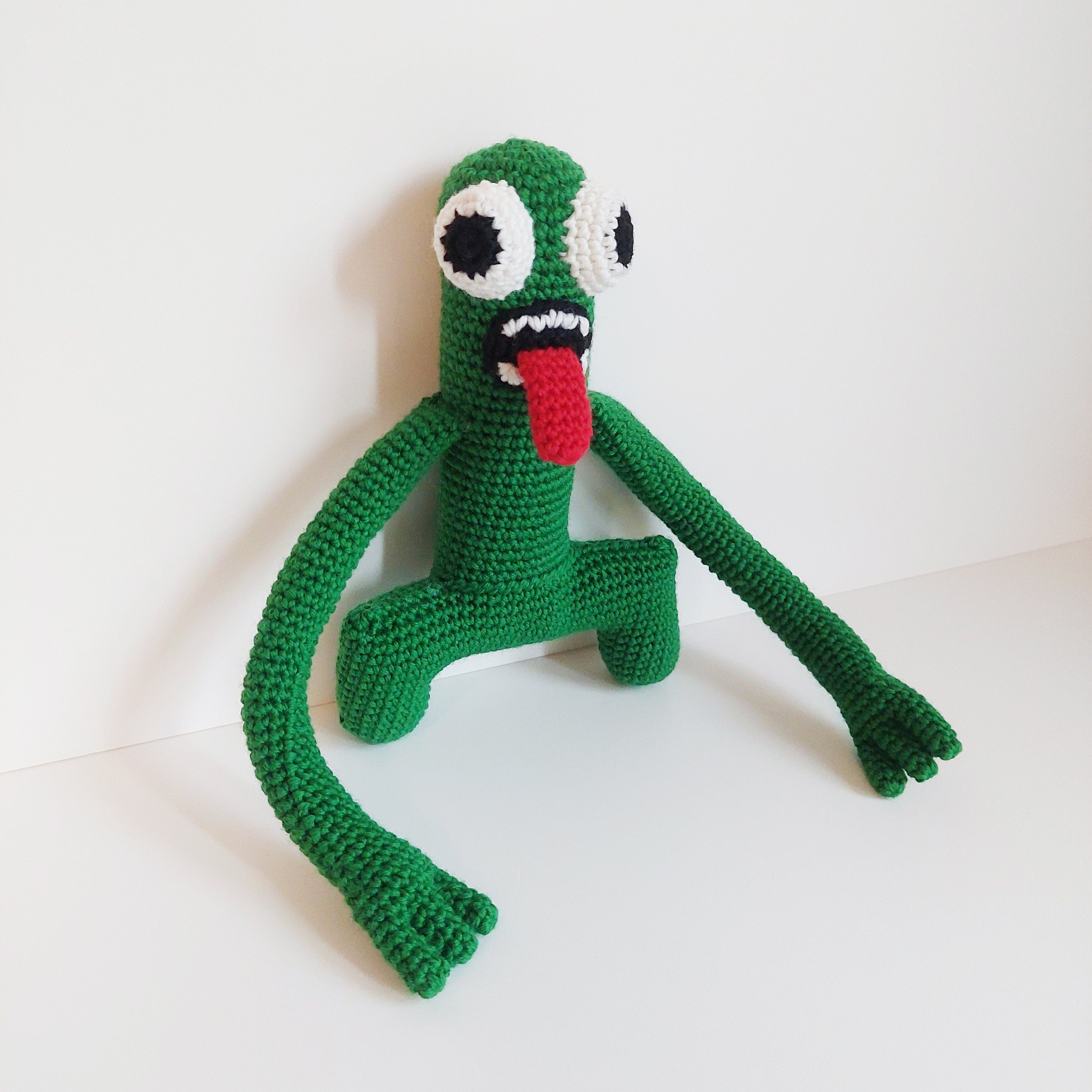 Green Rainbow friends: Crochet pattern