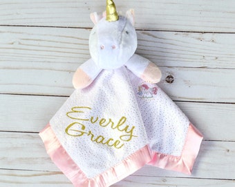 personalized baby security blanket